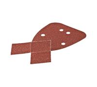 LUX-TOOLS Set di fogli abrasivi LUX-TOOLS a profilo per levigatrice mouse Black+