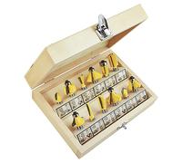 LUX-TOOLS set di frese 12 pz