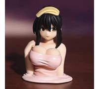 LUXBUT Chest Shaking Ornaments Shake Shake Girl Car Dashboard Decorations Tide Play Q Version Doll Bobbleheads Kawaii Sexy Action Figurine Beauty Car Center Console Sculpture Model (1PCS)