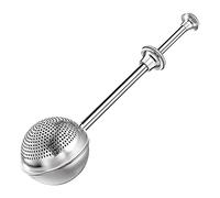 LUXBUT Stainless Steel Sieve Powder Ball Telescopic Tool Baker’s Dusting Wand Powder Shaker Duster Baking Flour Sieve Cocoa Powder Sieve Handheld Flour Sifter Spice Sifter Spoon Scoop Fine Mesh