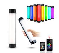 LUXCEO P200 IP67 tubo RGB antipioggia batteria e magnete integrati con controllo APP luce Video a LED per l'illuminazione di prodotti fotografici in Studio