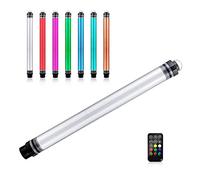 luxceo P7RGB LED Fotografia,Photography Light Impermeabile IP68 con Telecomando(CRI95+,1000Lm,10400mAh,3000K/5750K),per Tiktok,Youtube,Produzione Video,Fotografia Subacquea