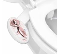 LUXE Bidet NEO 320 - Accessorio bidet ad acqua calda per sedile WC, colore: oro rosa
