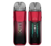 Luxe XR Max Kit 2800mAh Batteria 80W Output GTX 0.2ohm Mesh Coil Type-C Sigaretta Elettronica RDL DTL Kit di Svapo No Nicotina ((Standard single Pod) Red)