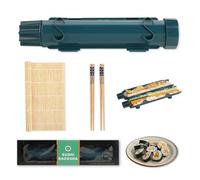 LUXECOVE Set di 4 stampi per sushi, macchina per fai da te, bazooka per, stampo per palline di riso, adatto ai principianti per preparare il sushi, set sushi completo