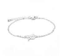 LUXENTER Bracciale finito argento - Alphabet