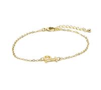 LUXENTER Bracciale finito oro giallo 18k - Alphabet