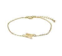 LUXENTER Bracciale finito oro giallo 18k - Alphabet