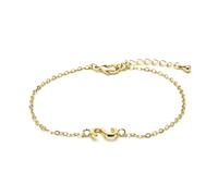 LUXENTER Bracciale finito oro giallo 18k - Alphabet