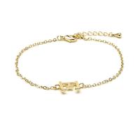 LUXENTER Bracciale finito oro giallo 18k - Alphabet