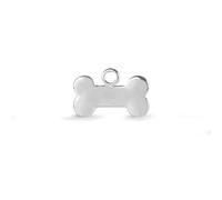 LUXENTER Ciondolo rifinito in rodio. Colore: argento. Gioielli da donna - Modello Bone