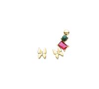 LUXENTER Orecchini a farfalla in argento sterling 925