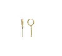 LUXENTER Orecchini Remin rifiniti in oro 18k, Pequeño, Metallo, Zirconia cubica