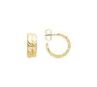 LUXENTER Orecchini Thety rifiniti in oro giallo 18k