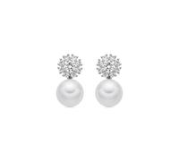 LUXENTER Orecchini Zioka finitura argento
