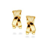 LUXENTER Pendientes acabados en oro amarillo de 18K - Reina