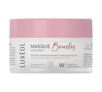 Luxéol - Maschera per capelli ricci - Nutre, idrate e districate istantaneamente i riccioli - Limite i ricci - Profumo Gourmand - Metodo Curly Hair - Senza Siliconi - Made in France - 200 ml