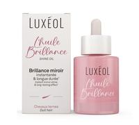 LUXEOL - Olio Brillance per capelli lucidi, idratati e senza crespo per 96h* - 99,5% ingredienti di origine naturale, prodotto in Francia - 50 ml