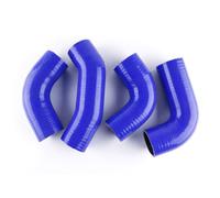 LUXERAD Corredo del tubo flessibile dell'intercooler del silicone per BMW E39 5SERIES 530d 525d (Blue)