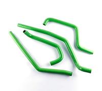 LUXERAD Kit tubo di raffreddamento radiatore in silicone per Polaris Ranger RZR800 RZR 800 2008 2009 2010 2011 tubo radiatore (verde)