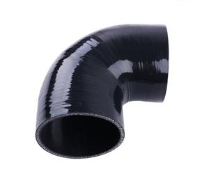 LUXERAD, Tubo a gomito in silicone a 90 gradi ID 3.5" (89 mm) Lunghezza 102 mm Rinforzato a 4 strati per intercooler turbo, tubazione per aspirazione, tubi industriali idraulici