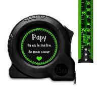 LUXHOMY Regalo Papy Noel, Regalo Papi Compleanno Festa del nonno Metro Nastro Idee Regali Festa dei Grandi Padri Papi Nastro di Misurazione