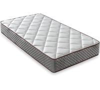 LUXIABED Materasso 80 x 180 modello Elixir. Doppio viscoelastico: facce differenziate. Comfort + fermezza Media MemorySens. Igienico e traspirante. Singolo colore grigio. Altezza 22 cm