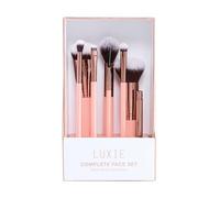 Luxie Rose Gold Complete Face Brush Set Brush Women - 8 Pc