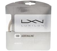 Luxilon Adrenaline 130, Corda da Tennis Unisex-Adulto, Platinum, 1.30 mm, 200 m