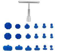 Luxiremi 1 kit di riparazione per auto, kit di riparazione per auto, paintless Dent Puller Car Dent Removal Tool con 18 guarnizioni, ventosa per auto, kit di riparazione dei dent per auto, riparazione