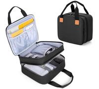 Luxja Custodia per Stampante Fotografica Compatibile con KODAK Dock Plus, Borsa per Stampante Fotografica con Tasche per Accessori, Nero