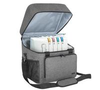 LUXJA Custodia per tagliacuci per la maggior parte delle macchine tagliacuci standard Borsa per tagliacuci con tasche portaoggetti per accessori