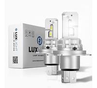 LUXLIGHT Lampadina LED H4 per Camion e Bus 24V 100% ADATTABILE 14'000 LM 30W 24V 6500K Bianco 2PZ Kit Lampada Sostituzione PLUG AND PLAY, Fari Abbaglianti Anabbaglianti Truck Pullman