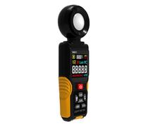 Luxmeter compatto del tester di illuminamento di alta precisione con l'archiviazione dei dati Ampio schermo 0~200000 intervalli di misura Misuratore di illuminazione di alta precisione