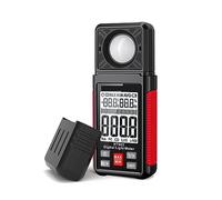 Luxmetro Digitale 200000 Lux FC Lightmeter Misuratore Di Illuminamento Tester Con Misuratore Di Umidità E Temperatura Ambiente,Schermo HD