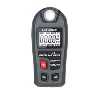 luxmetro digitale, L1 Luxmetro digitale professionale 200000 Luce FC Illuminometro Fotometro Tester LCD Alta precisione per Case Agricoltura Magazzini