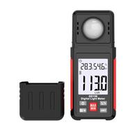 luxmetro digitale, Misuratore Di Luce Digitale Lux Illuminometro Campo Misurazione 200000 Illuminamento Fotometro Tester Luminosità per Case Agricoltura Magazzini