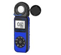 luxmetro digitale, Misuratore Di Luce Portatile For Intensità, Lux Digitale, Precisione ±4%, Misurazione 1-400.000, Azzeramento Automatico, 881D per Case Agricoltura Magazzini