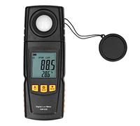 Luxmetro, Misuratore di Luce, 0,1LX Accuratezza Ad Alta Precisione Il Misuratore di Illuminanza Digitale a Testa Porta Portatile per Piante Light Bash, Electronic Components