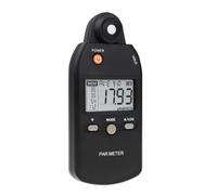 Luxmetro portatile, Misuratore PAR Misuratore di illuminamento Sensore quantico PPFD Funzione di registrazione a spettro completo Misuratore di luce for piante da interno ed esterno,piante acquario l
