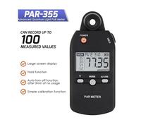 Luxmetro portatile, Misuratore PAR, tester di lux, illuminometro, fotosintetico, radiazione attiva PPFD, misurazione a luce ...,piante acquario luce tester(PAR 355)