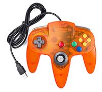 LUXMO PREMIUM USB Classic N64 Bit 64 Controller USB PC Gamepad Stick Joy Controller per Windows PC Mac Linux Raspberry pi3 Genesis Higan Retro Pie