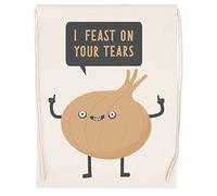 Luxogo I Feast On Your Tears! Borsa da Palestra Beige con Coulisse Unisex Drawstring Bag Gym