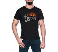 Luxogo Kyuss Music Group Uomo Nero T-Shirt Maglietta Maniche Corte Men's Black T-Shirt S