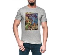 Luxogo The Secret of Monkey Island Uomo Grigio T-Shirt Maglietta Maniche Corte Men's Grey T-Shirt