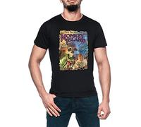Luxogo The Secret of Monkey Island Uomo Nero T-Shirt Maglietta Maniche Corte Men's Black T-Shirt M