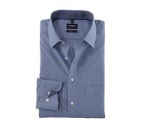 Luxor Camicia a maniche lunghe per uomo Bleu - Royal kariert Taglia del colletto: 41