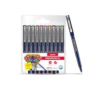 Luxor Finewriter Assorted color (Pack of 10 Pen)