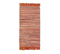 Luxor Living Tappeto Frida Cotone fibra naturale tessuto a mano Tappeto tessuto a mano Arancione, 60 x 120 cm