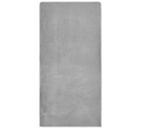 -LUXOR- living Tappeto in pelliccia sintetica Coste per camera da letto, ideale per la camera da letto, comodo tappeto in pelliccia di agnello, 60 x 120 cm, grigio